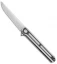 Stedemon Vouking C0603 Liner Lock Knife White G-10/Carbon Fiber (3.75" Satin)