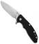 Hinderer Knives XM-18 3.5 Gen 6 Skinny Slicer Flipper Knife Black G-10 (SW)