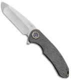 Curtiss Knives F3 Large Frame Lock Knife FJ Milled Ti/Torched Hardware (3.7" SW)