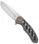 Curtiss Knives F3 Large Frame Lock Knife OvalTac Ti/Torched Hardware (3.7" SW)