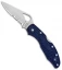Byrd Meadowlark 2 Lockback Knife Blue FRN (2.84" Satin Serr) BY04PSBL2