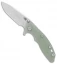 Hinderer XM-18 3.0 Gen 6 Slicer Knife Jade Green G-10 Blue Ano (Stonewash)
