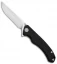 CIVIVI Courser Flipper Liner Lock Knife Black G-10 (3.4" Satin) C804C