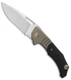 WE Knife Co. Willumsen STIXX Frame Lock Knife Bronze Ti/CF (3.4" Satin) 817B