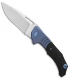 WE Knife Co. Willumsen STIXX Frame Lock Knife Blue Ti/CF (3.4" Satin) 817A