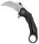 WE Knife Co. Incisor Karambit Frame Lock Knife Black Ti (2.8" Stonewash) 816C