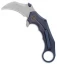 WE Knife Co. Incisor Karambit Frame Lock Knife Blue Ti (2.8" Stonewash) 816A