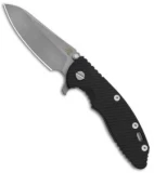Hinderer Knives XM-18 3.5 Gen 6 Sheepsfoot Knife Black G-10 (Working)