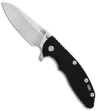 Hinderer Knives XM-18 3.5 Gen 6 Sheepsfoot Knife Black G-10 (Stonewash)