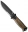 Gerber StrongArm Fixed Blade Knife Coyote Brown (4.8" Black Serr) 30-001059