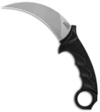 Cold Steel Karambit Steel Tiger Fixed Blade Knife (4.75" Stonewash) 49KST