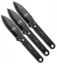 Ka-Bar Throwing Knife Set (Black) 1121