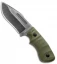 Boker Magnum Lil Giant Fixed Blade Knife Green G-10 (3.625" Smokewash) 02LG113