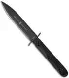 Ka-Bar John Ek Commando Model 4 Jungle Fighting Knife (6.5" Black) EK44