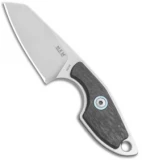 MKM Voxnaes Mikro 2 Fixed Blade Knife Carbon Fiber (2" SW Sheepsfoot) MR02-CF