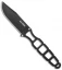 Ka-Bar Skeleton Fixed Blade Neck Knife (2.5" Black) 1118BP