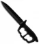 Cold Steel Chaos Double Edge Trench Knife (7.5" Black) 80NTP