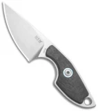 MKM Voxnaes Mikro 1 Fixed Blade Knife Carbon Fiber (2" SW)
