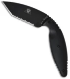 Ka-Bar Large TDI Law Enforcement Tanto Fixed Blade Knife (3.625" BlackSerr) 1485