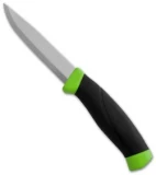 Morakniv Companion Green Fixed Blade Knife (4" Satin)