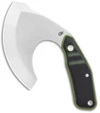 Gerber Downwind Ulu Fixed Blade Knife Flat Sage Green G-10 (3.5" SS) 30-001824