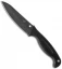 Spyderco Aqua Salt Fixed Blade Dive Knife (4.69" Black) FB23PBBK