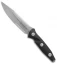 Microtech Socom Alpha Fixed Blade Knife Black G-10 (5" Apocalyptic Serr)