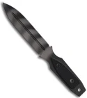Strider Knives MM Dagger Fixed Blade Knife w/ Black G-10 (Tiger PLN)