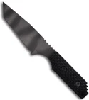 Strider Knives DB-L GG Tanto Fixed Blade Knife w/ Black Gunner Grip (4.1" Tiger)