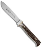 Puma Hunter's Pal Fixed Blade Knife Stag Horn (4" Satin) 116397
