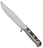 Puma Bowie Fixed Blade Knife Stag Horn (6.5" Satin) 116396