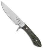 White River Knives Sendero Classic Knife Black Micarta (4.625" Stonewash)