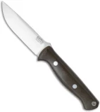 Bark River Knives Gunny Green Canvas Micarta Fixed Blade Knife (3.775" Plain)