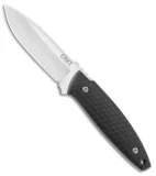 CRKT Lucas Burnley Aux Fixed Blade Knife Black (3.5" Satin) 1200
