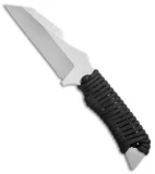 LCKT  WharnPoon Necker Fixed Blade Knife Black Cord (3.1" Satin)