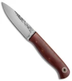 Fiddleback Forge KE Bushie Fixed Blade Knife Bloodwood (3.75" Satin)