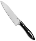 Spyderco 7" Chef's Knife Black Corian K12P