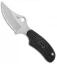 Spyderco Shirley-Owens ARK Fixed Blade Neck Knife (2.63" Satin Serr H1) FB35SBK