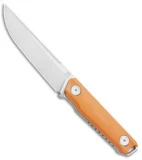 Stedemon Knife Co. Uncle One UB02 Fixed Blade Knife Orange G-10 (5" Satin)