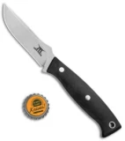 White River Knives Tom Mack Hunt Fixed Blade Knife Black Micarta (3.5" SW)