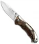 Smith & Sons Brave Fixed Blade Knife Black Micarta (3.25" Stonewash)