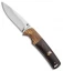 Smith & Sons Brave Fixed Blade Knife OD Green Micarta (3.25" Stonewash)