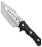 Marfione Custom Knives Apex Fixed Blade Knife Black G-10 (4.6" Apocalyptic)