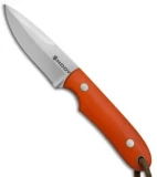 Snody Menace Fixed Blade Knife Orange G-10 (3" Satin)