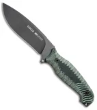 Viper Knives Golia Fixed Blade Knife Green Micarta (5" Black) VT4003CNV