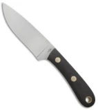 Battle Horse Knives Patriot Scout Fixed Blade Black Micarta (4.25" Satin) BHK