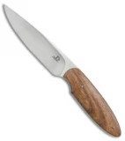 JD Van Deventer V2 Neck Knife Fixed Blade Tamboti Wood (2.75" Satin)