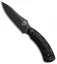 Southern Grind Jackal Pup Fixed Blade Knife Black G-10 (2.75" Black)