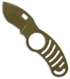 5.11 Tactical Side Kick Fixed Blade Knife Coyote Tan (2" Tan Serr) 51023-328