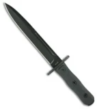 Extrema Ratio Operativo Fixed Blade Knife Black Forprene (7.625" Black)